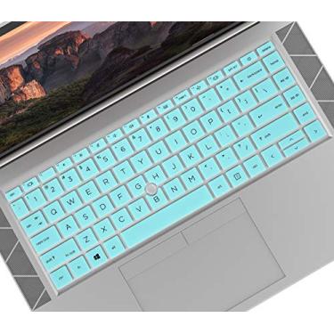 Imagem de Capa de teclado para notebook HP EliteBook 840 845 G7 G8 14 polegadas, 2020 novo protetor de teclado HP EliteBook 840 G7 G8 de 14 polegadas [não serve para HP Elitebook 840 G5/G6]-Mint