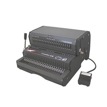 Imagem de Akiles ACM-EX24 Máquina de encadernação de pente elétrico multifuncional CombMac-EX24, até 25 folhas de papel de 9 kg (tamanho carta), capacidade de encadernação de 1/10.2 cm a 5.1 cm, retangular