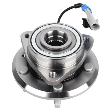 Imagem de MACEL Conjunto de rolamento do cubo da roda dianteira 513276 compatível com Chevy Equinox 07-09, 07-09 Pontiac Torrent, 07-09 Suzuki XL-7, 08-10 Saturn Vue 5 Lugs W/ABS