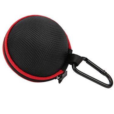 Imagem de Caixa de armazenamento de bilhar, suporte de bola com clipe para porta-estojo circular bolsa de armazenamento bola de treinamento fivela de liga de alumínio