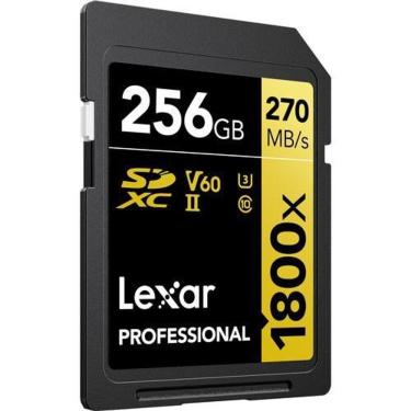 Imagem de Cartão memória lexar sd xc 256gb 1800x uhs-ii 270 mb/s v60