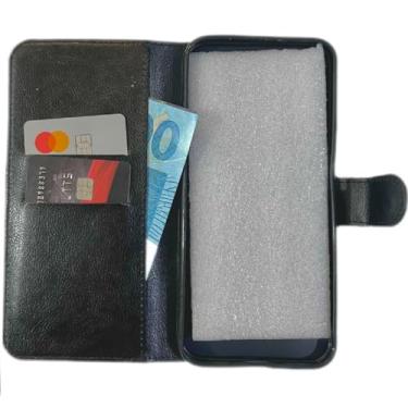 Imagem de Capinha Carteira Para Motorola Moto Edge 40 Neo Preto