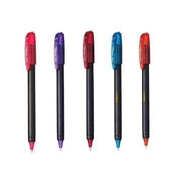 Imagem de Caneta Gel Energel Makkuro Pentel 0.7 Mm Kit 5 Cores