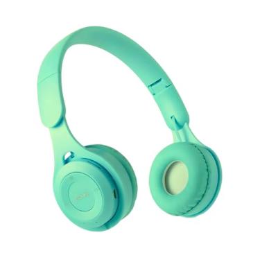 Imagem de Fone de Ouvido Sem Fio Bluetooth - Headset com Cancelamento de Ruído, Microfone Integrado e Ampla Distância Sem Interferência (Verde)