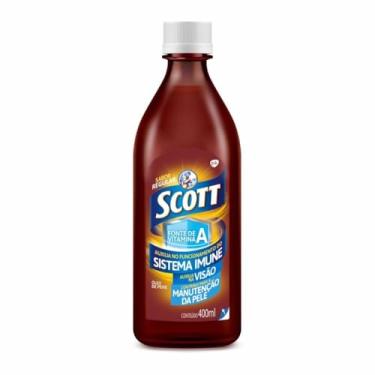 Imagem de Scott Suplemento Alimentar Multivitamínico, Vitaminas A e D, Auxilia no Funcionamento do Sistema Imunológico, Sabor Regular, 400ml
