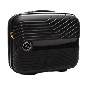 Imagem de Frasqueira em Polipropileno Indestrutível, Maleta de Viagem de Mão - Polo King (Preta)