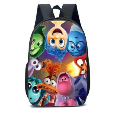 Imagem de MOCHILA ESCOLA INFANTIL JUVENIL ANIME PERSONAGENS DIVERTIDAMENTE-Unissex