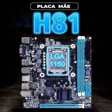 Imagem de Placa mãe LGA 1150 NGFF M.2 Slot Suporte i3 i5 i7/Xeon E3 V3 DDR3 Proc