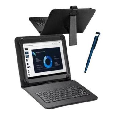 Imagem de Capa Com Teclado Para Tablet A9 8.7 Polegadas X110 + Caneta - Duda Sto