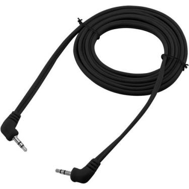 Imagem de Cabo Aux. P2 x P2 2mts Preto B35E6 - BULLZ AUDIO