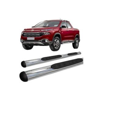 Imagem de Estribo Oval Cromado Fiat Toro 16/2020 - HOZZ