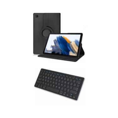 Imagem de Capa Giratória + Teclado Bluetooth Para Tablet Galaxy A9 8.7 Polegadas