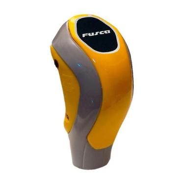 Imagem de Bola de câmbio kadman resinado fusca amarela-cinza - Shekparts