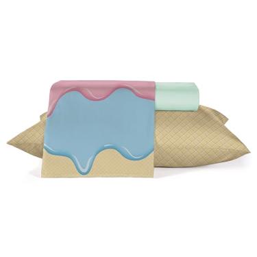 Imagem de Jogo Roupa de cama Duplo infantil 100% Algodão Teka Kids