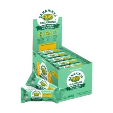 Imagem de Bananinha Paraibuna SEM AÇÚCAR c/20 un. 460g