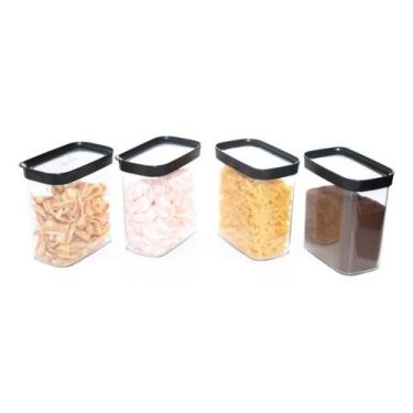Imagem de Conjunto 4 Potes Herméticos De 1500ml  - Helsim
