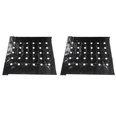 Imagem de Filme Vegetal da Palha do Jardim 5 Furos Filme Plástico Preto da Palha, Planta Cresce o Pe Perfurado da Estufa, para o Vegetal da Planta de Jardim