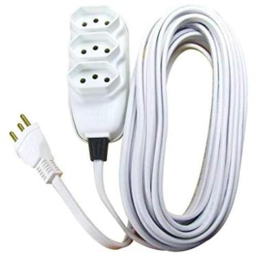 Imagem de Extensão Elétrica Cordão Paralelo 10a 5 Metros Cinza - Ilumi