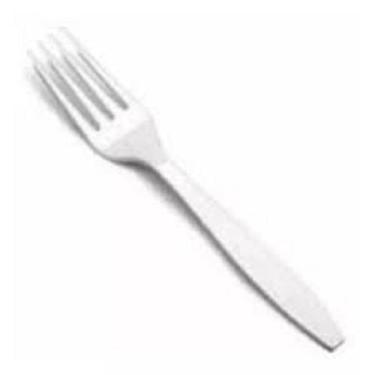 Imagem de Garfo descartável reforçado pacote com 50 unidades - QFESTA