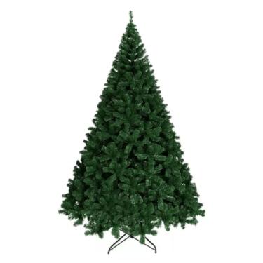 Imagem de Árvore de Natal 2.1m 600 Galhos Pés de Ferro Cheia Grande Decoração Natal Pinheiro Facil Montagem