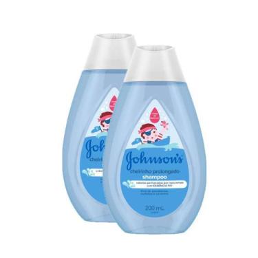 Imagem de Kit 2 Shampoos Johnson's Baby Cheirinho Prolongado 200ml