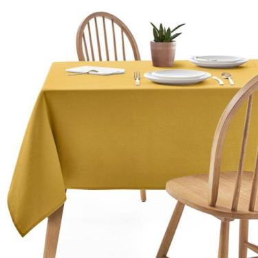 Imagem de Toalha de Mesa Lisa Ox Mostarda - FASTLAR, 140x200cm