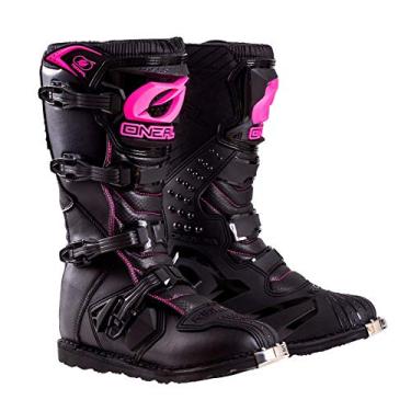 Imagem de O'Neal Bota feminina Rider 0325-710 (preta/rosa, tamanho 42)
