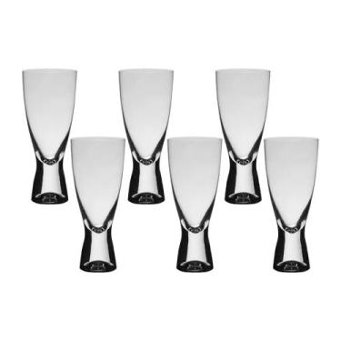 Imagem de Copo De Cristal Bohemia Para Água ou Cerveja 350 ml Vega 12 Peças - Bo