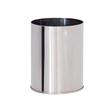 Imagem de Lixeira de Aço inox sem Tampa 20x30 10 litros - JJ.L2030 - JJ Comércio