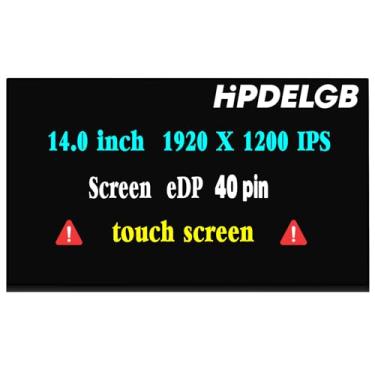 Imagem de HPDELGB Substituição para HP ZBook Firefly 14 G9 G10 N22327-001 painel de tela LCD LED 1920 x 1200 WUXGA IPS 40 pinos (tela sensível ao toque)