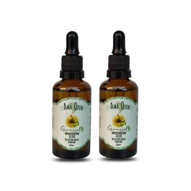 Imagem de Kit Óleo Ozonizado De Girassol E Oliva Aumenta A Imunidade 2x50ml - Am