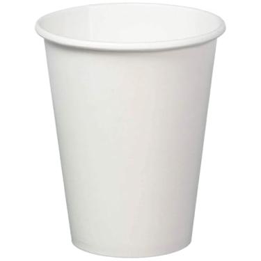 Imagem de Copos de papel branco Frosty, 255 g | Talheres de festa, 120 unidades