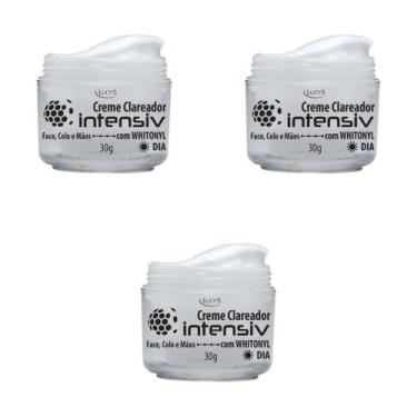 Imagem de Creme Clareador Intensiv Com Filtro Solar 3 Unidades - Lucy's