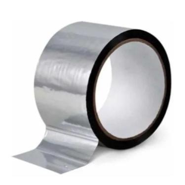 Imagem de Fita Cromada Laminada Isolamento Térmico p/ Caixa Isopor - Tamanho var