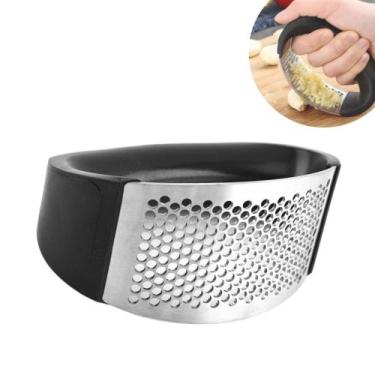Imagem de Amassador Manual De Alho Inox Smart Fácil - Bons Cheff