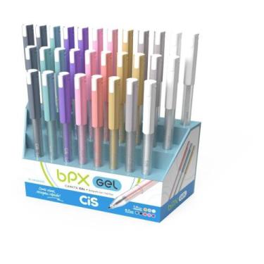 Imagem de Caneta GEL CIS BPX GEL 0.7MM 8 Cores - Sertic