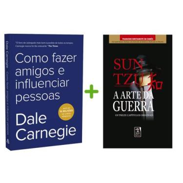 Imagem de Kit 2livros, Como Fazer Amigos e Influenciar Pessoas + A Arte da Guerr