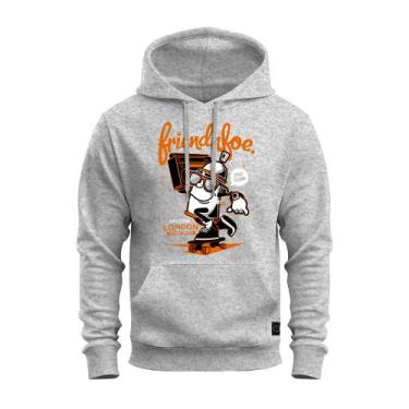 Imagem de Moletom FriendKoe Blusa De Frio Agasalho Varias Cores - Nexstar, Cinza