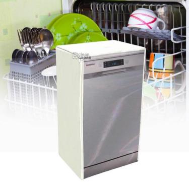 Imagem de Capa para lava louças samsung 10 serviços transparente - Clean Capas ,