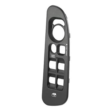 Imagem de X AUTOHAUX 5HZ71XDVAD Moldura principal do interruptor de janela para Dodge para Ram 1500 2500 3500 2002-2010 lado do motorista porta dianteira esquerda Power Windoe Lock painel de controle capa de