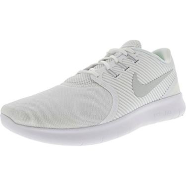 Imagem de NIKE Men's Free Rn CMTR White/Pure Platinum Ankle-High Running Shoe - 10.5M