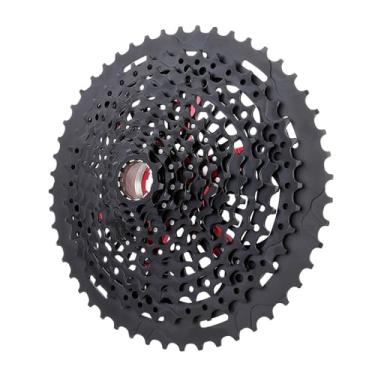 Imagem de Zenlux Cassete de mountain bike de 12 velocidades XD 9-50T roda dentada preta 9-50T roda dentada de bicicleta 12S compatível com SRAM