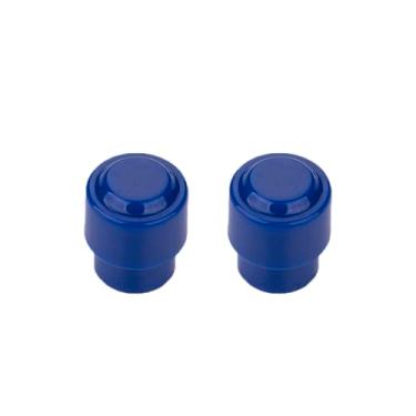 Imagem de DIAO79NI 2 peças de interruptor de barril de guitarra de plástico, botão seletor de captador de 3 vias para telecaster EUA/importação Tele, azul escuro