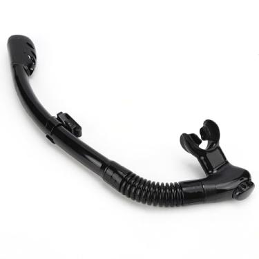 Imagem de Tubo de Respiração de Mergulho, Tubo de Respiração de Snorkel de Mergulho Todos Os Equipamentos de Mergulho Frontal Seco Suprimentos de Treinamento de Natação para Treinamento de