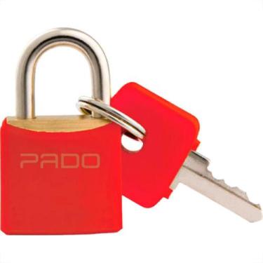 Imagem de Pado Cadeado Color 30 Vermelho - pado cadeados