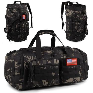 Imagem de Bolsa de Ginástica Tática ATRIPACK 50L - Resistente à Água com Compart
