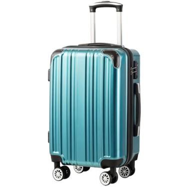 Imagem de Mala de Viagem Expansível Coolife 71cm - PC+ABS - Verde