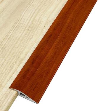 Imagem de Faixa de transição do piso Auto-adesivo para laminados, madeira e carpete para azulejo, instalação fácil de casca e pau, flexível e corte, perfeito para portas, salas de estar, quartos, verm