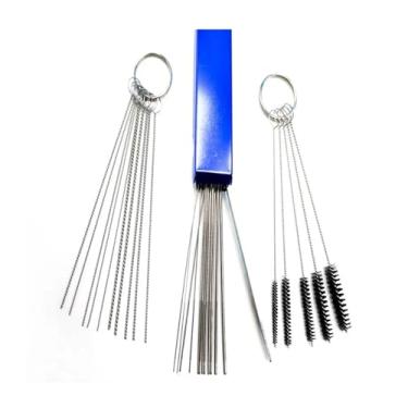 Imagem de Demolição profissional de jato de sujeira fácil limpeza motocicleta reutilização motor carga óleo kit de limpeza conjunto de ferramentas escova ferrugem