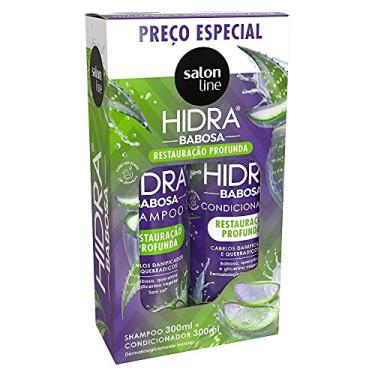 Imagem de Salon Line, Kit Shampoo e Condicionador, Hidra Restauração Intensa, Vegano - Todos os Tipos de Cabelos, 300 ml cada